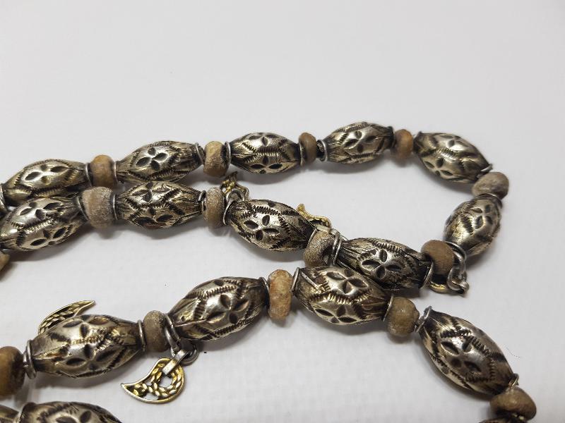 OSMANLI DÖNEMİ ERMENİ İŞİ GÜMÜŞ GERDANLIK 