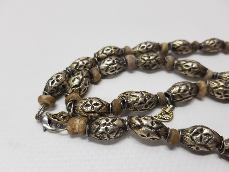 OSMANLI DÖNEMİ ERMENİ İŞİ GÜMÜŞ GERDANLIK 