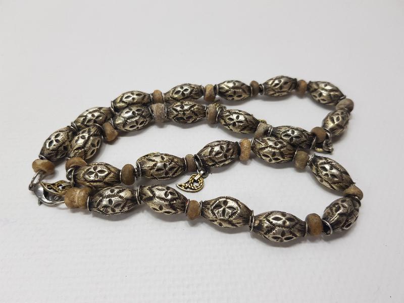 OSMANLI DÖNEMİ ERMENİ İŞİ GÜMÜŞ GERDANLIK 