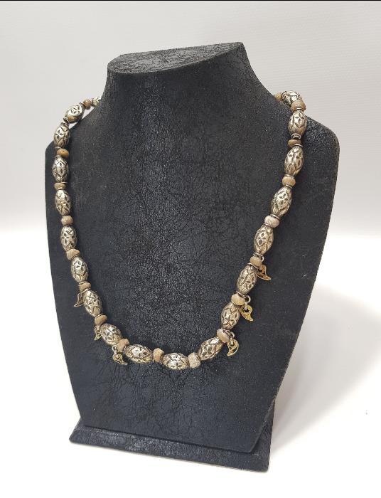 OSMANLI DÖNEMİ ERMENİ İŞİ GÜMÜŞ GERDANLIK 