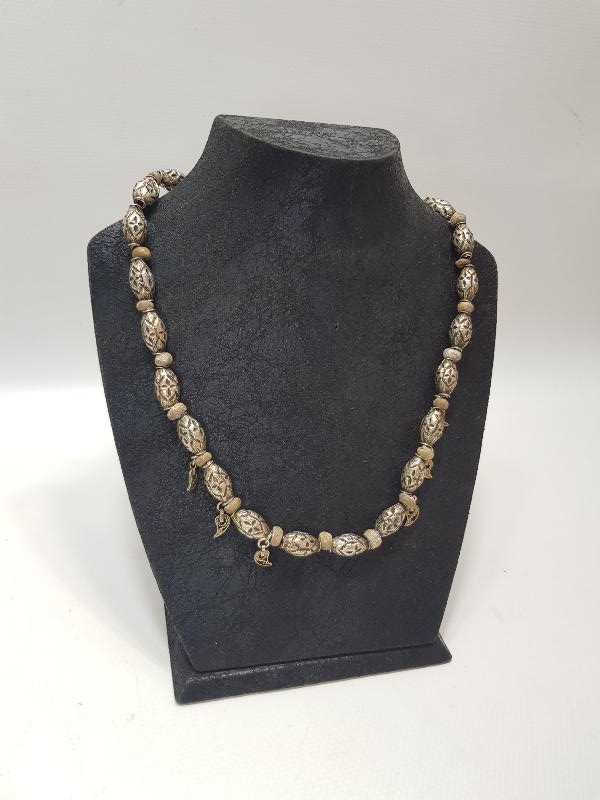 OSMANLI DÖNEMİ ERMENİ İŞİ GÜMÜŞ GERDANLIK 