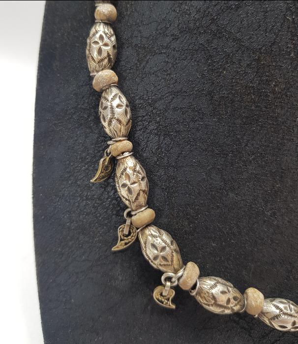 OSMANLI DÖNEMİ ERMENİ İŞİ GÜMÜŞ GERDANLIK 