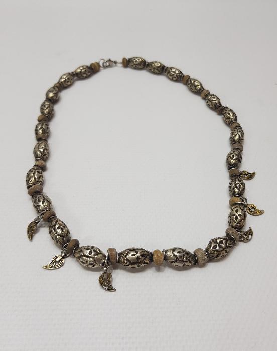 OSMANLI DÖNEMİ ERMENİ İŞİ GÜMÜŞ GERDANLIK 