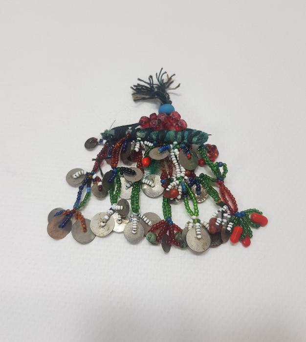 OSMANLI DÖNEMİ YÖRÜK TÜRKMEN BONCUK İŞLEME NAZARLIK 