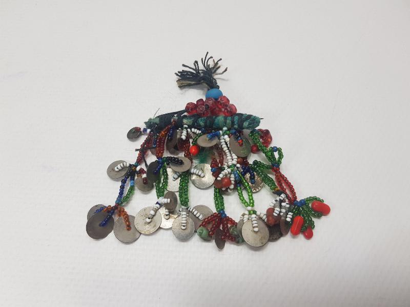 OSMANLI DÖNEMİ YÖRÜK TÜRKMEN BONCUK İŞLEME NAZARLIK 