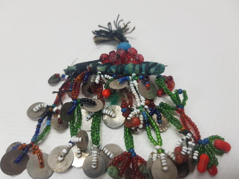 OSMANLI DÖNEMİ YÖRÜK TÜRKMEN BONCUK İŞLEME NAZARLIK 