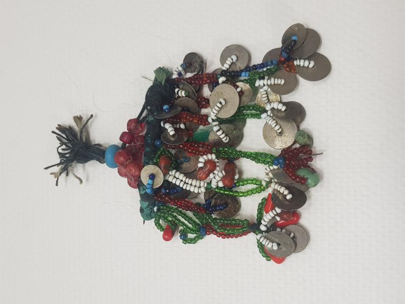 OSMANLI DÖNEMİ YÖRÜK TÜRKMEN BONCUK İŞLEME NAZARLIK 