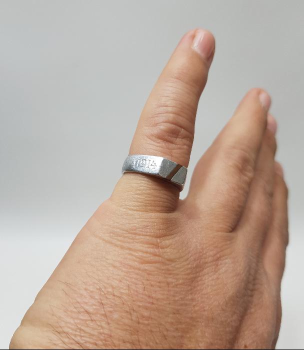 1. DÜNYA SAVAŞI 1914-1916 TARİHLİ İTTİFAK SUBAY YÜZÜĞÜ