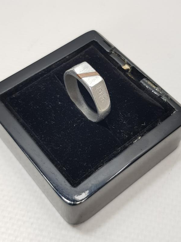 1. DÜNYA SAVAŞI 1914-1916 TARİHLİ İTTİFAK SUBAY YÜZÜĞÜ