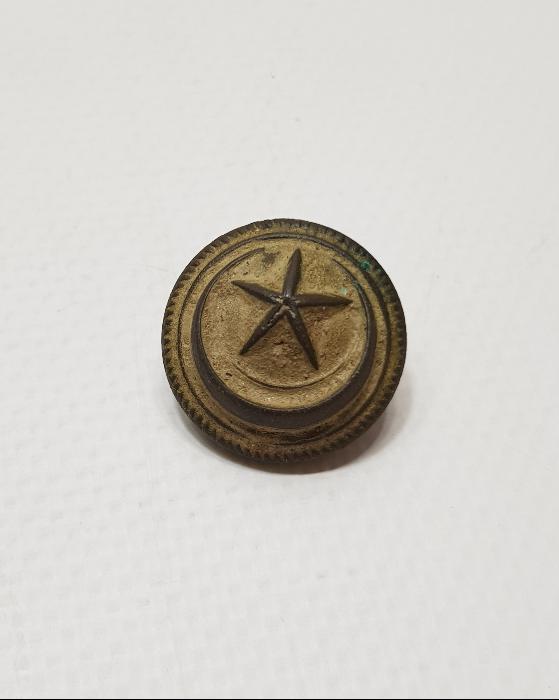 1. DÜNYA SAVAŞI DÖNEMİ ARKASI GARDE İMPERİALE OTTOMANE YAZILI SUBAY DÜĞMESİ