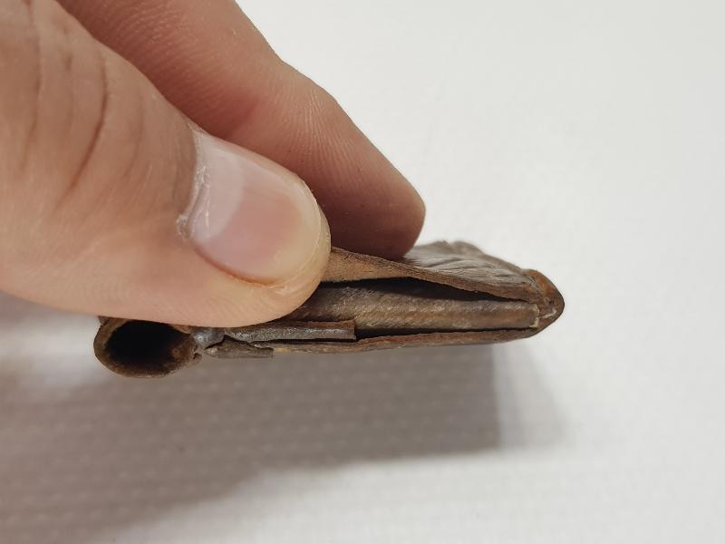 1. DÜNYA SAVAŞI DÖNEMİ İÇİ EL YAZMA DUALI DERİ ASKER HAMAYILI