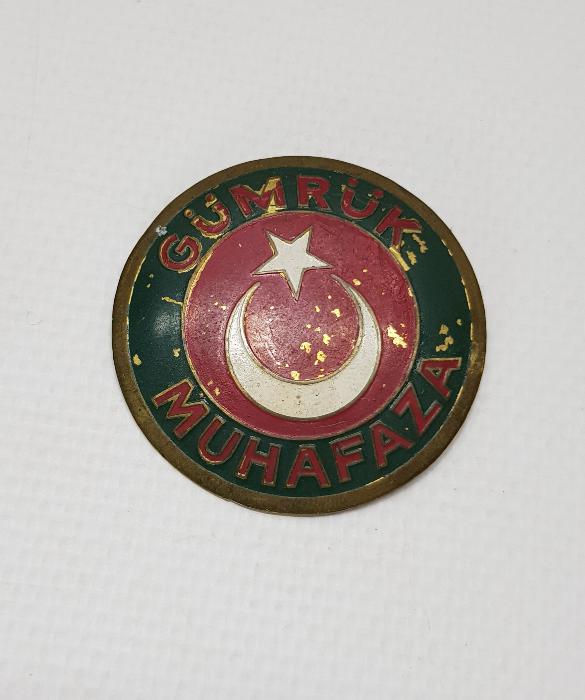 ANTİKA GÜMRÜK MUHAFAZA MEMURU BRÖVESİ