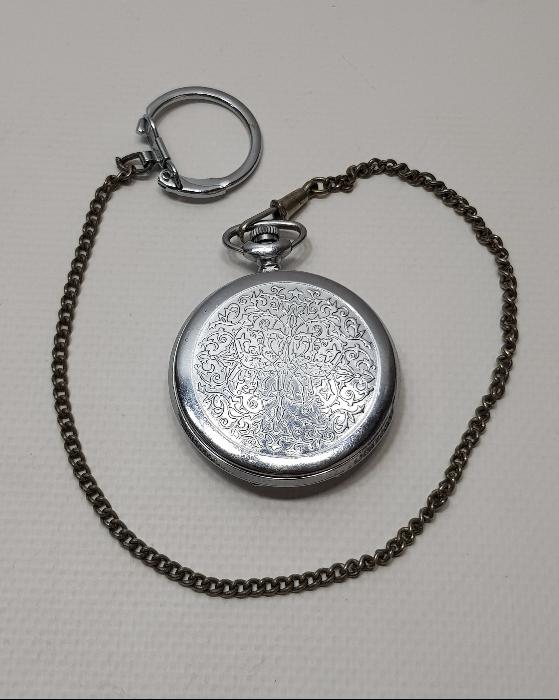 ANTİKA RUS YAPIMI GRAVÜRLÜ MOLNİA CEP SAATİ