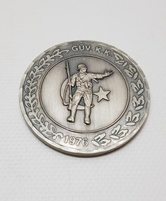 KIBRIS 1958-1976 ÇOK NADİR TÜRK MUKAVEMET TEŞKİLATI MADALYASI