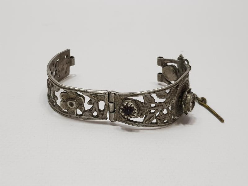 OSMANLI DÖNEMİ ERMENİ İŞİ GÜMÜŞ BİLEZİK