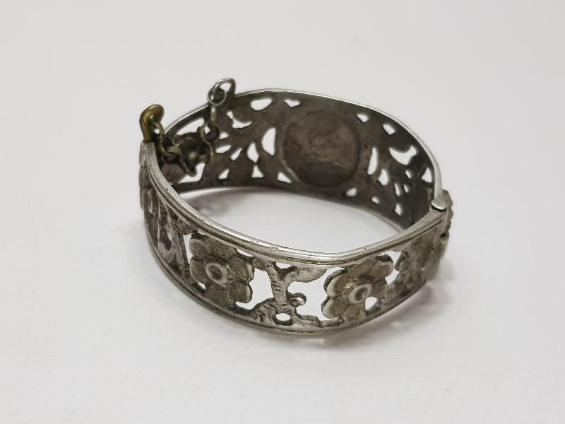 OSMANLI DÖNEMİ ERMENİ İŞİ GÜMÜŞ BİLEZİK