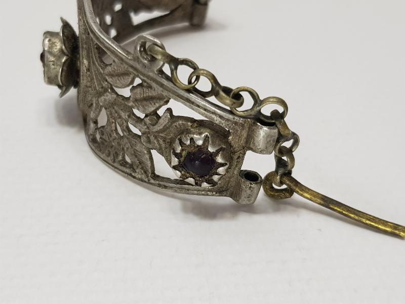 OSMANLI DÖNEMİ ERMENİ İŞİ GÜMÜŞ BİLEZİK