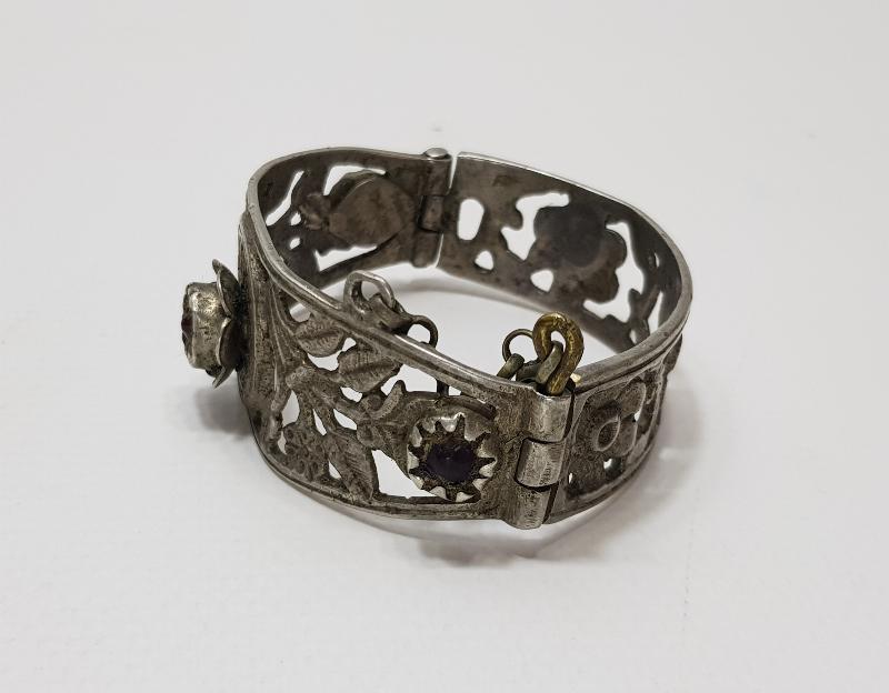 OSMANLI DÖNEMİ ERMENİ İŞİ GÜMÜŞ BİLEZİK