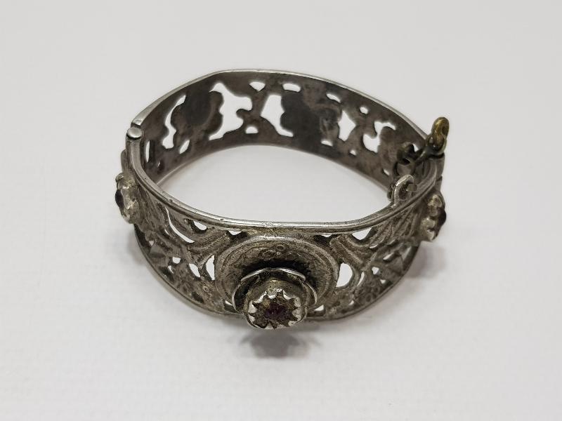 OSMANLI DÖNEMİ ERMENİ İŞİ GÜMÜŞ BİLEZİK