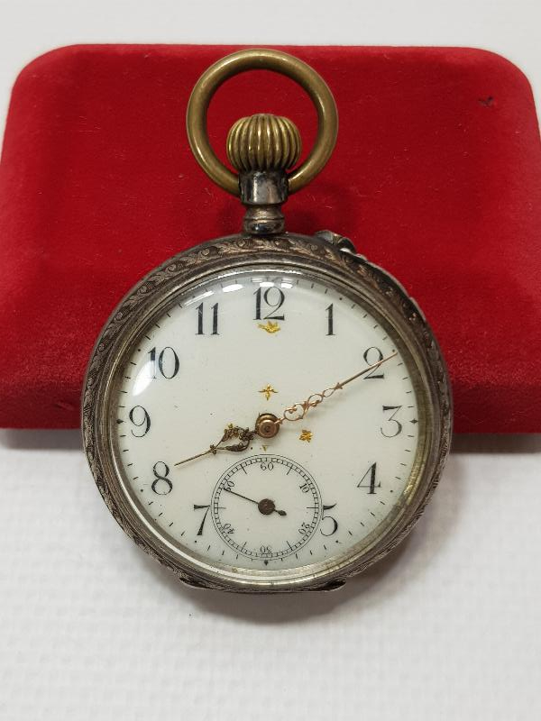 OSMANLI DÖNEMİ GÜMÜŞ CEP SAATİ 