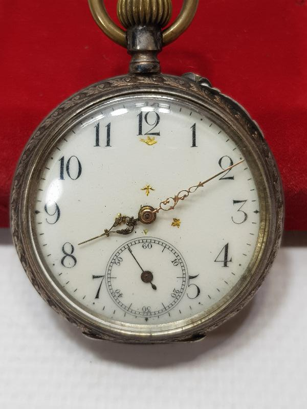 OSMANLI DÖNEMİ GÜMÜŞ CEP SAATİ 