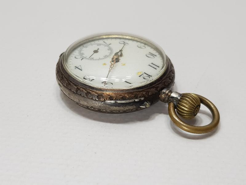 OSMANLI DÖNEMİ GÜMÜŞ CEP SAATİ 