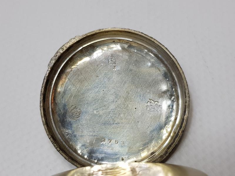 OSMANLI DÖNEMİ GÜMÜŞ CEP SAATİ 