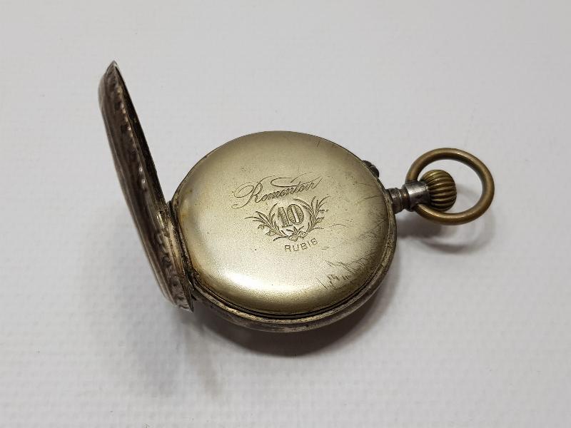 OSMANLI DÖNEMİ GÜMÜŞ CEP SAATİ 