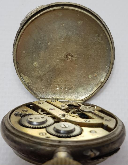 OSMANLI DÖNEMİ GÜMÜŞ CEP SAATİ 