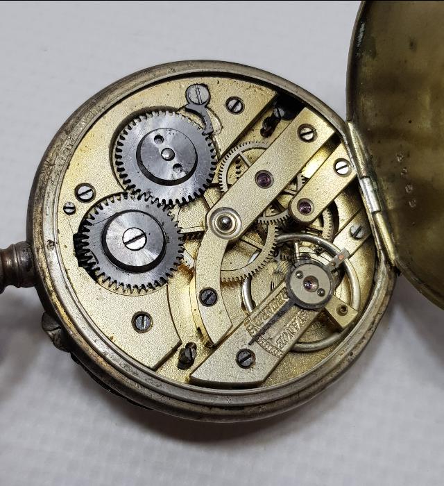 OSMANLI DÖNEMİ GÜMÜŞ CEP SAATİ 