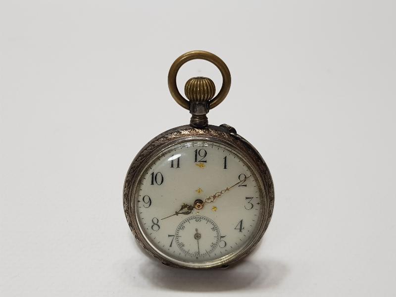 OSMANLI DÖNEMİ GÜMÜŞ CEP SAATİ 