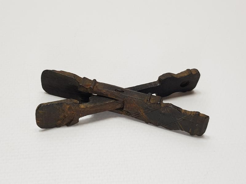 OSMANLI DÖNEMİ NADİR FORMDA AHŞAP KUYUMCU TERAZİSİ 