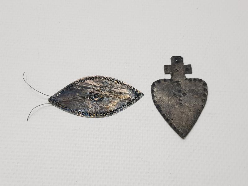 OSMANLI DÖNEMİ RUM İŞİ GÜMÜŞ İKONA ADAKLIKLARI