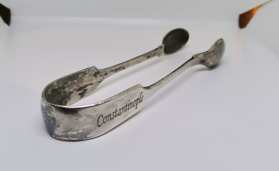 TOKATLIYAN OTELİNE AİT ÜSTÜ YAZILI NADİR BUZ MAŞASI