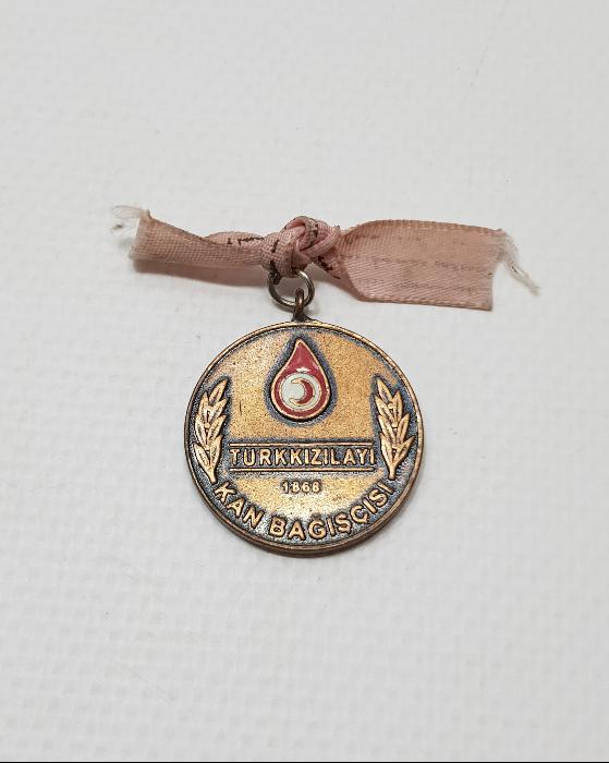 TÜRK KIZILAYI KAN BAĞIŞÇISI BRONZ MADALYA