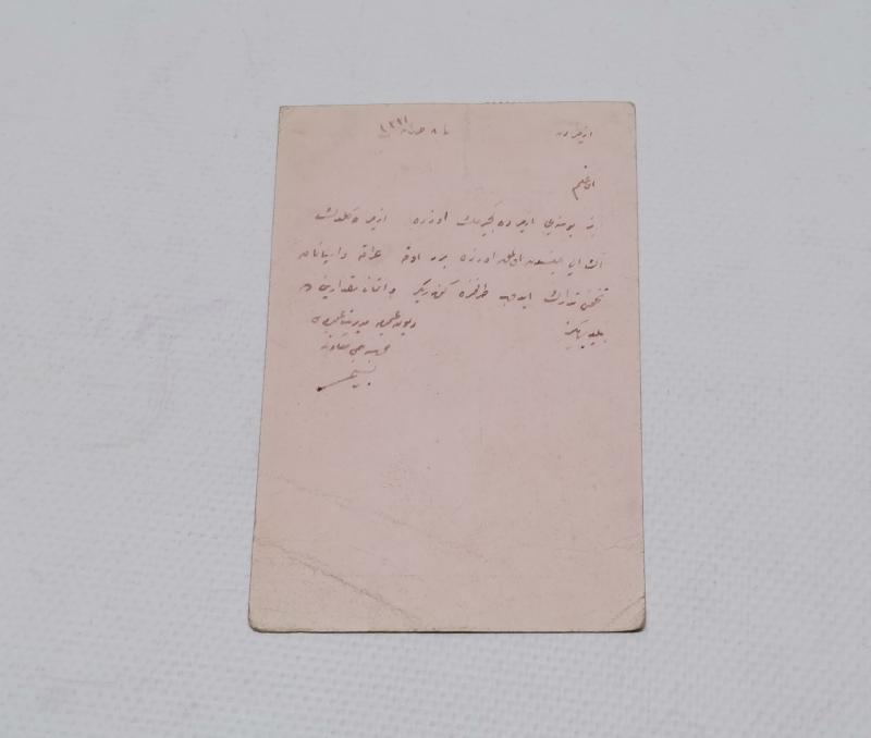 1. DÜNYA SAVAŞI 1915 TARİHLİ İZMİR SANSÜR HEYETİ DAMGALI NADİR ANTİYE KARTPOSTAL