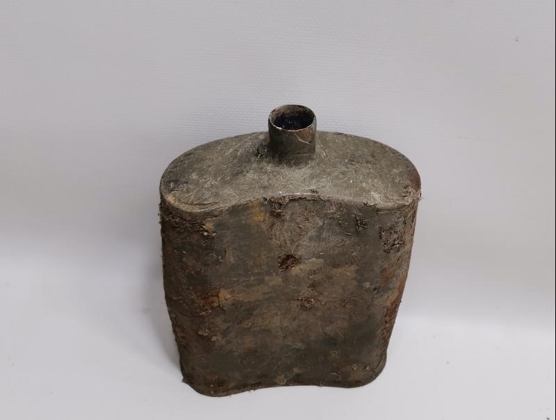 1. DÜNYA SAVAŞI DÖNEMİ EMAYE ASKER MATARASI