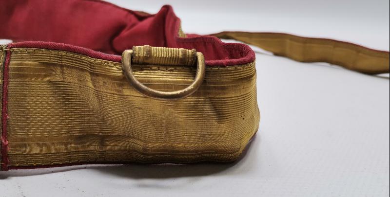 1930'LARDAN ALTIN SIRMA İŞLEMELİ SUBAY KEMERİ