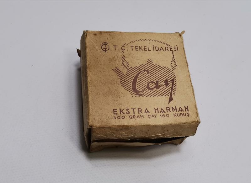 1930'LARDAN ÇAY KUTUSU