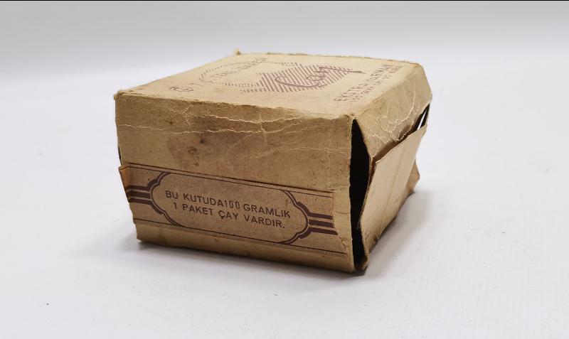 1930'LARDAN ÇAY KUTUSU