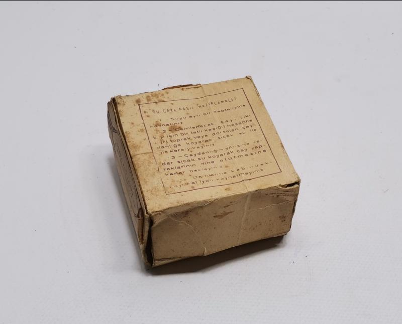 1930'LARDAN ÇAY KUTUSU