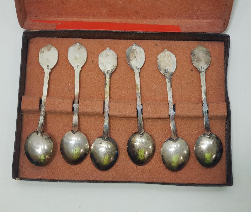 AKBANK PROMOSYONU KUTUSUNDA GÜMÜŞ ÇAY KAŞIĞI SETİ