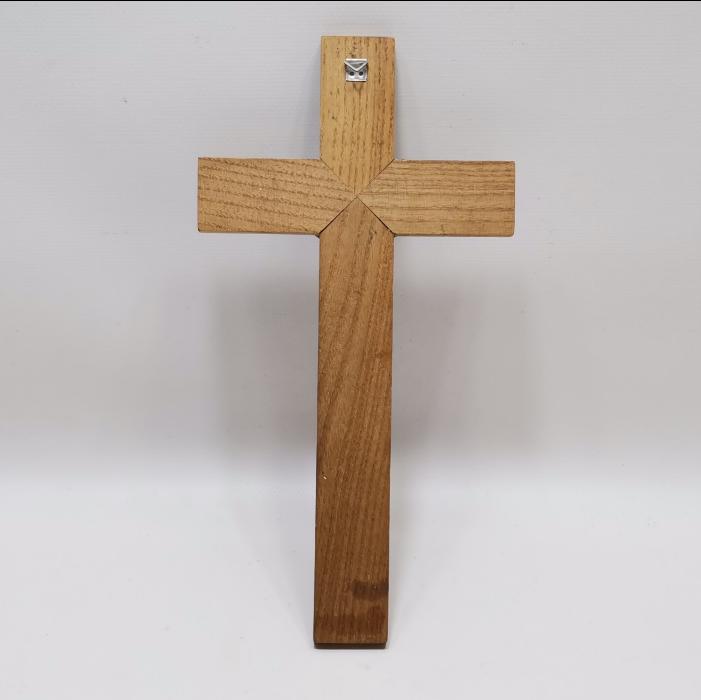 ANTİKA HIRİSTİYAN İŞİ ÇARMIHA GERİLMİŞ HAZRETİ İSA HAYKELİ