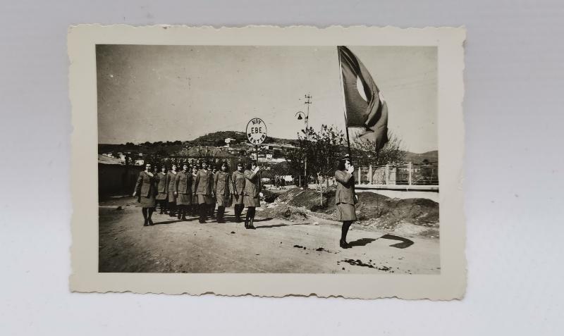 BALIKESİR KÖY EBE MEKTEBİ 1944 TARİHLİ 4 ADET FOTOĞRAF