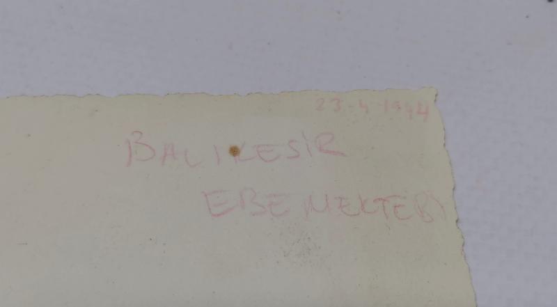 BALIKESİR KÖY EBE MEKTEBİ 1944 TARİHLİ 4 ADET FOTOĞRAF