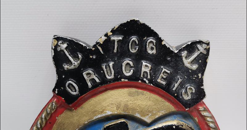 ÇOK NADİR TCG ORUÇ REİS DENİZALTISI ARMASI 