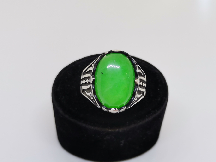 DOĞAL TAŞLI GÜMÜŞ YÜZÜK