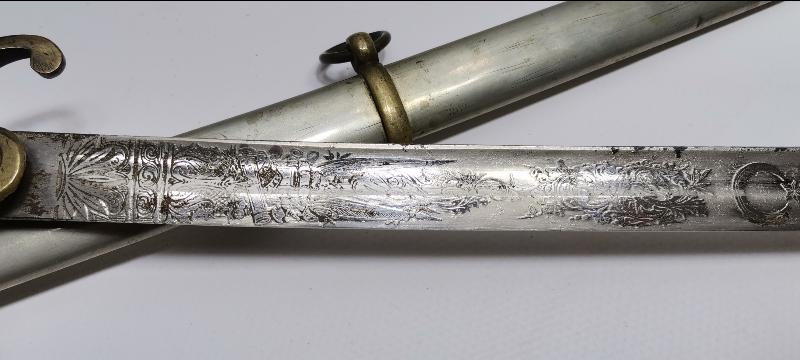 ERMENİ USTA VAHRAM TADJIRIAN YAPIMI OSMANLI SUBAY KILICI