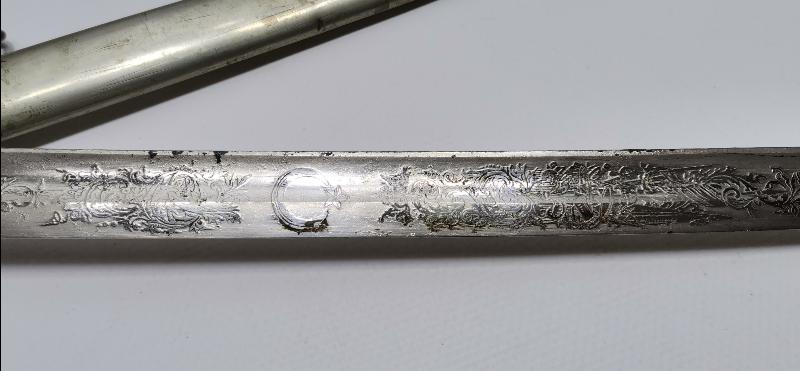 ERMENİ USTA VAHRAM TADJIRIAN YAPIMI OSMANLI SUBAY KILICI