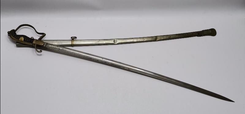 ERMENİ USTA VAHRAM TADJIRIAN YAPIMI OSMANLI SUBAY KILICI